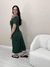 Vestido Feminino Midi em Malha com Fenda Frontal e Bolso - loja online
