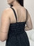 Vestido Feminino Midi Recorte Busto Alça Fina em Crepe - comprar online