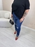 Calça Jeans Feminina Skinny com Rasgos Plus Size - comprar online