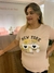 Imagem do T-shirt Feminina em Malha Urso New York Plus Size