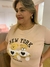T-shirt Feminina em Malha Urso New York Plus Size - loja online