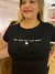 T-shirt Feminina em Malha Que Todo Mal Vire Plus Size - comprar online