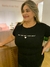 T-shirt Feminina em Malha Que Todo Mal Vire Plus Size