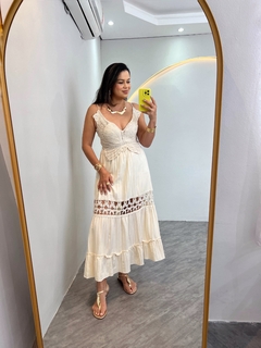 VESTIDO CROCHÊ MOANA na internet