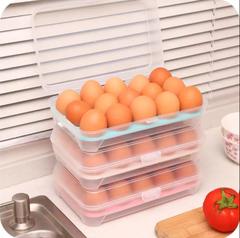 Organizador de huevos con tapa - comprar online