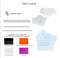 "Cartas salvajes" - Teen Pack