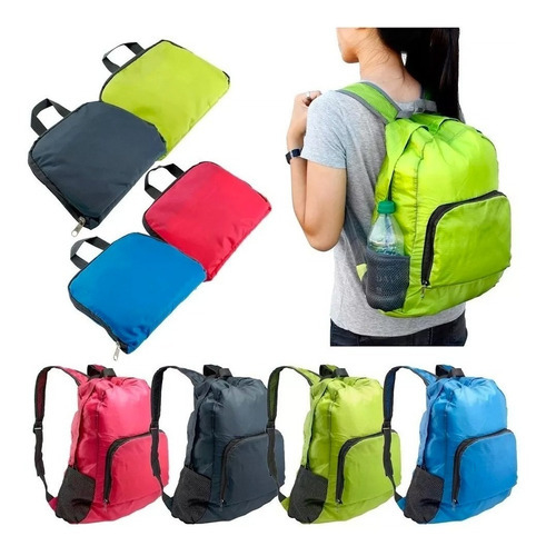 Mochila impermeable plegable La Vaca en Bikini