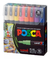Marcadores POSCA x16 Colores Clasicos - PC 3M 0.9 - 1.3mm