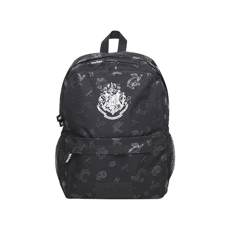 Mochila negra harry potter sale
