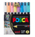 Marcadores Posca x8 Soft Color Pastel - PC 1MR