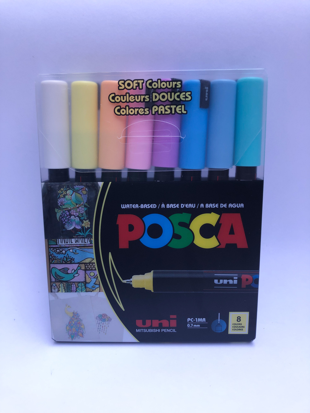 Marcadores POSCA Soft Pastel x8 - PC-5M - Pensel Store