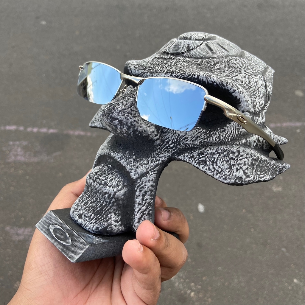 Óculos Lupa Mandrake Vilão Oakley Juliet X-Metal Lente Azul