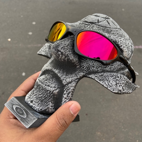 oculos lupa Oakley original flak jacket 2.0 prizm Juliet mandrak 24k penny  01