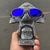 Óculos de Sol Juliet X-Metal Azul Escuro - comprar online