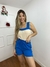 Conjunto Duna Short/Regata Bicolor Decote Reto