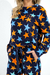 Pijama Feminino Longo Fleece Estrelas Alana Azul Mixte 17833 na internet