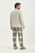 Pijama Masculino Longo Xadrez Verde Stay Cozy Cor com Amor 21309 - DH pijamas