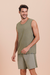 Pijama Masculino Regata Fortaleza Lua Encantanda 21370