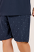 Pijama Masculino Curto Navy Life is Better Plus Size Cor com Amor 21254 na internet