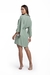 Robe Verde Stone com Cetim Off White Inspirate 155440 - 16669 na internet