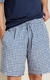 Pijama Masculino Curto Modal e Tricoline Xadrez Mixte 20949 - DH pijamas