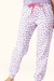 Pijama Manga Curta e Calça Comprida Afeição Lua Encantada 17043 na internet