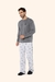 Pijama Masculino Manga Longa Algodão Face Pets Lua Encantada 21211