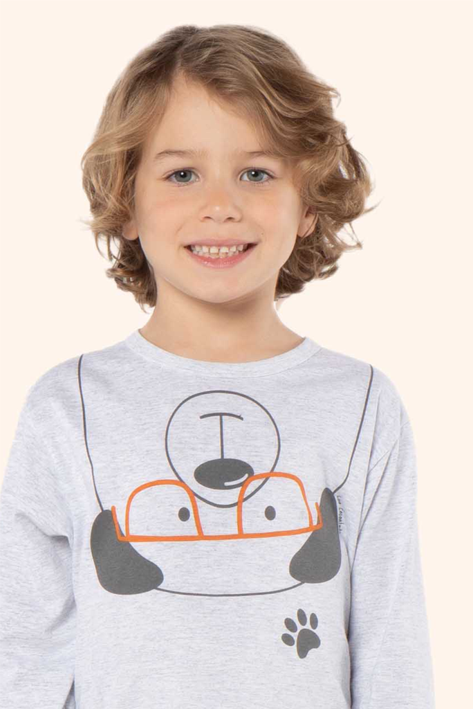 Pijama Infantil Masculino Lua Encantada Dragão