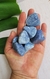 Piedra cuarzo azul rolada