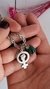 Pulsera Malaquita Feminista - comprar online