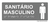 Placa Braille Sanitário Masculino 20x08cm - PS (Poliestireno) - loja online
