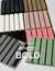 Ripado Bold ® - kit 22 peças (2m²) de 30x30cm