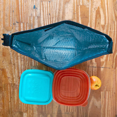 Lunchera térmica estampa patchwork - comprar online