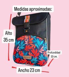 Matero Mochila mandalas (interior impermeable) - Mariposa Bolsos