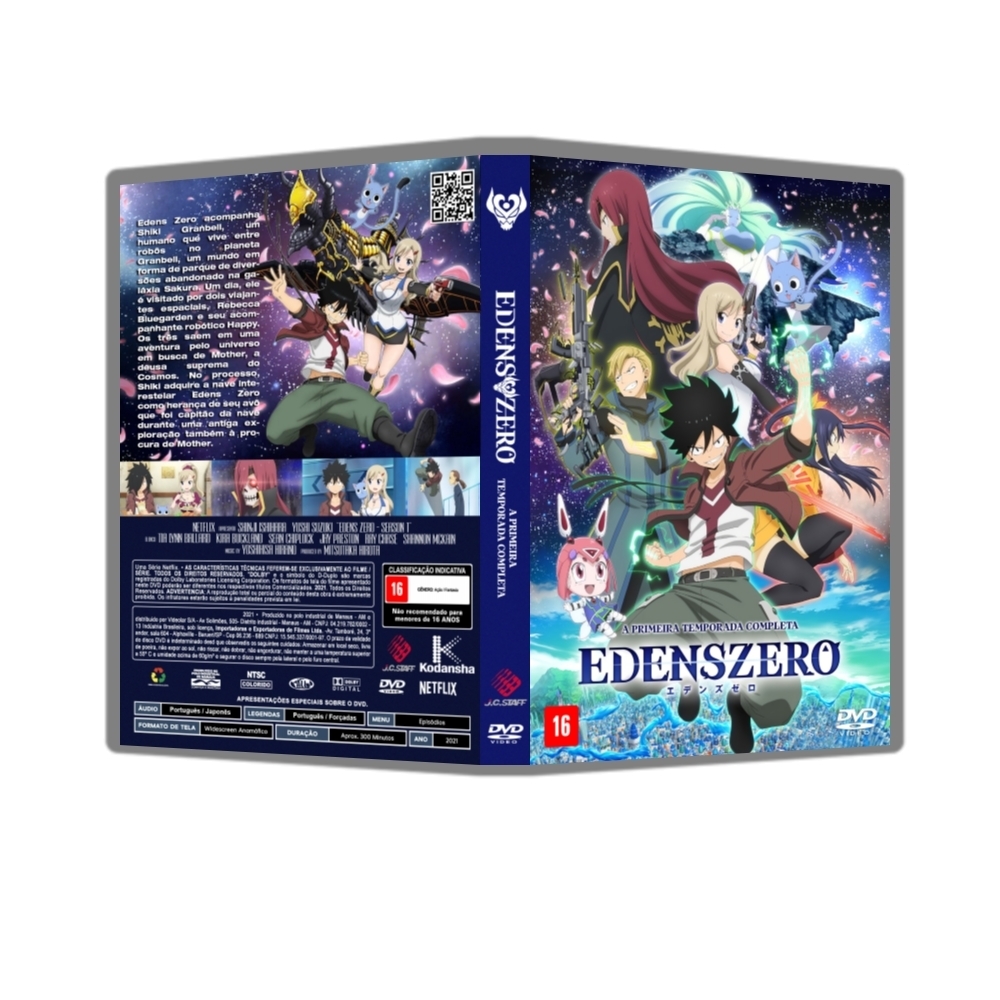 Anime Edens Zero 1ª Temporada Completa - Super Séries