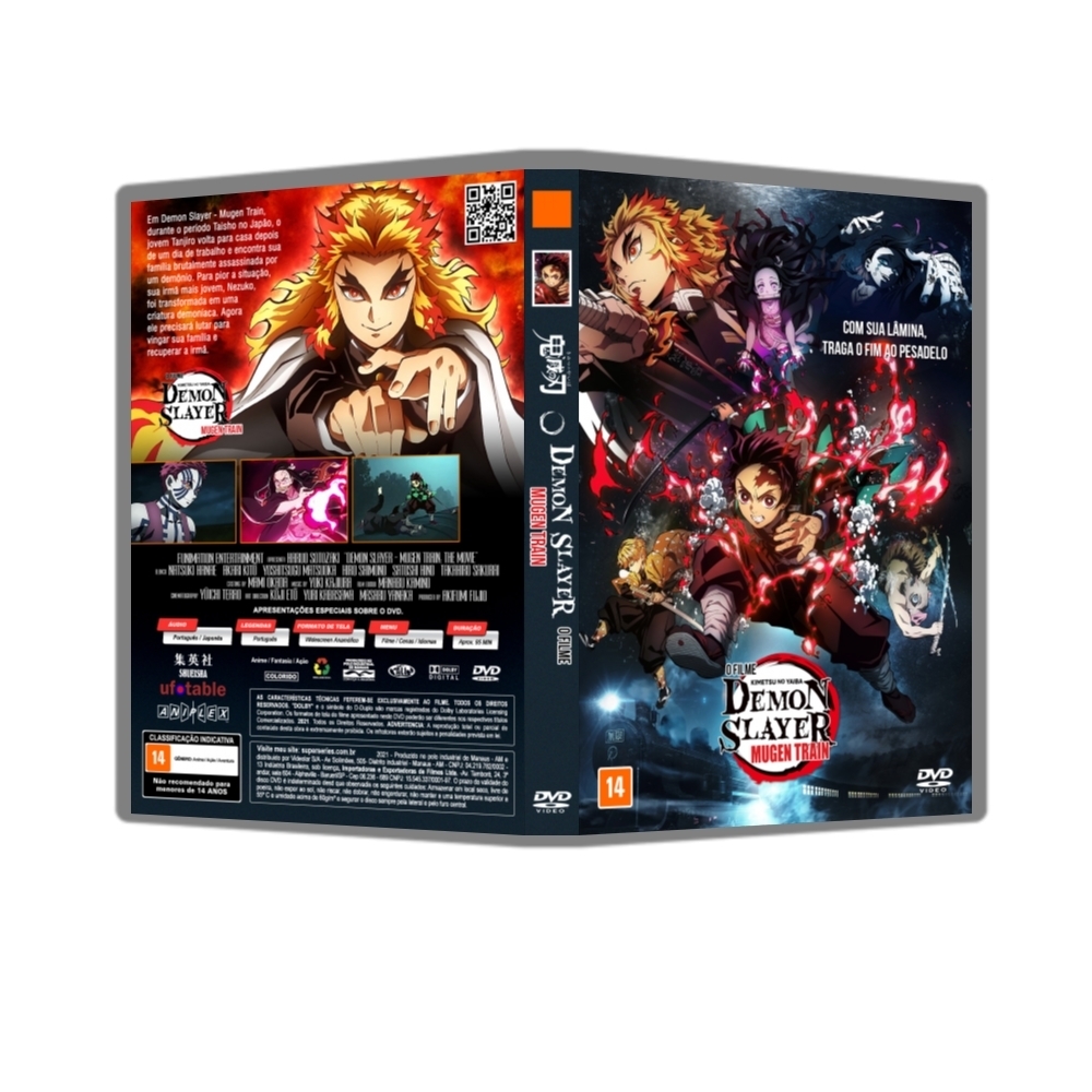 Demon Slayer the Movie: Mugen Train - DVD - Haruo Sotozaki - Natsuki Hanae  - DVD Zona 2 - Compra filmes e DVD na
