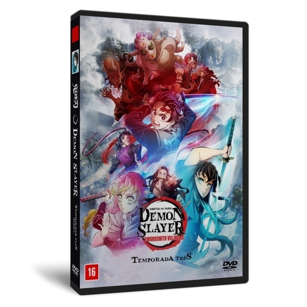 Anime Demon Slayer 3ª Temporada - Super Séries