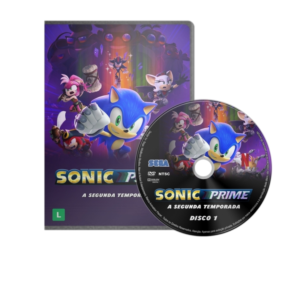 Série Sonic Prime 2ª Temporada - Super Séries