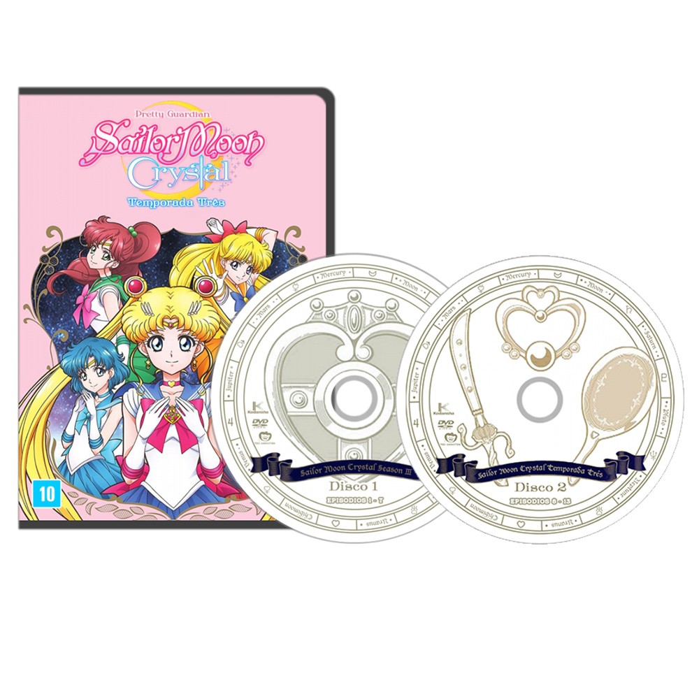 Anime Sailor Moon Crystal 3ª Temporada - Super Séries