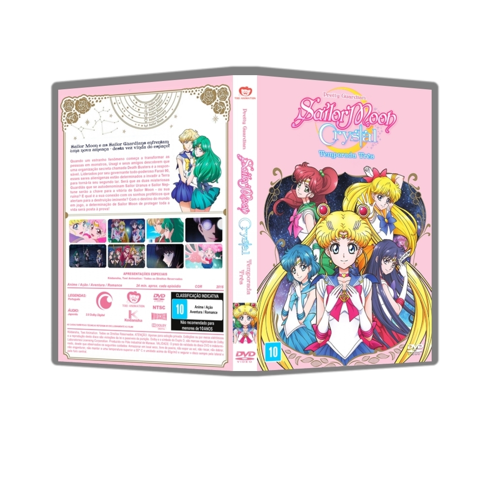 Anime Sailor Moon Crystal 3ª Temporada - Super Séries