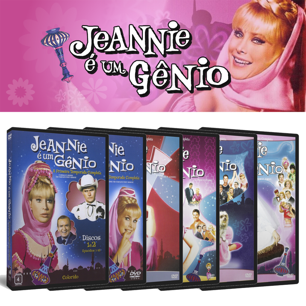 Série Jeannie é um Gênio Completa - Super Séries