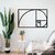 WALLART MADERA - GOLDEN RATIO