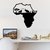 WALL ART MADERA - MAPA AFRICA CON PAISAJE