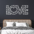 WALLART MADERA - LOVE