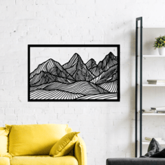WALL ART MADERA - ABSTRA MOUNTAINS