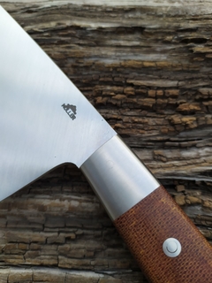 Gran Chef inox Sandvik micarta caramelo - tienda online