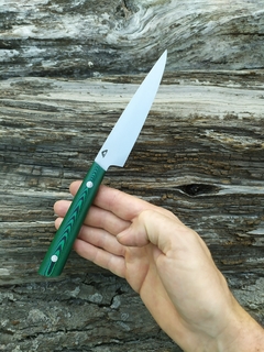 Personal inox 420 y micarta verde - comprar online