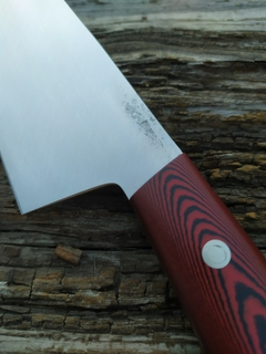 Gyuto K -tip inox 420 y micarta Roja