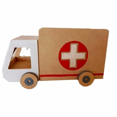 AMBULANCIA DE MADERA - comprar online