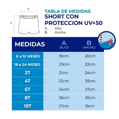 SHORT HAWAI UV +50 - PUERTO BEBE